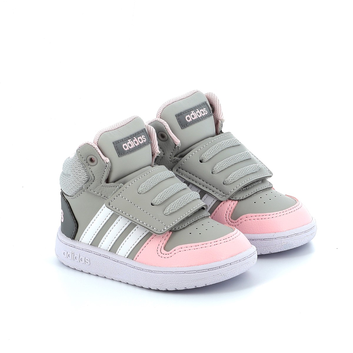 Adidas HOOPS MID 2.0 I GZ7779 ΓΚΡΙ ΡΟΖ