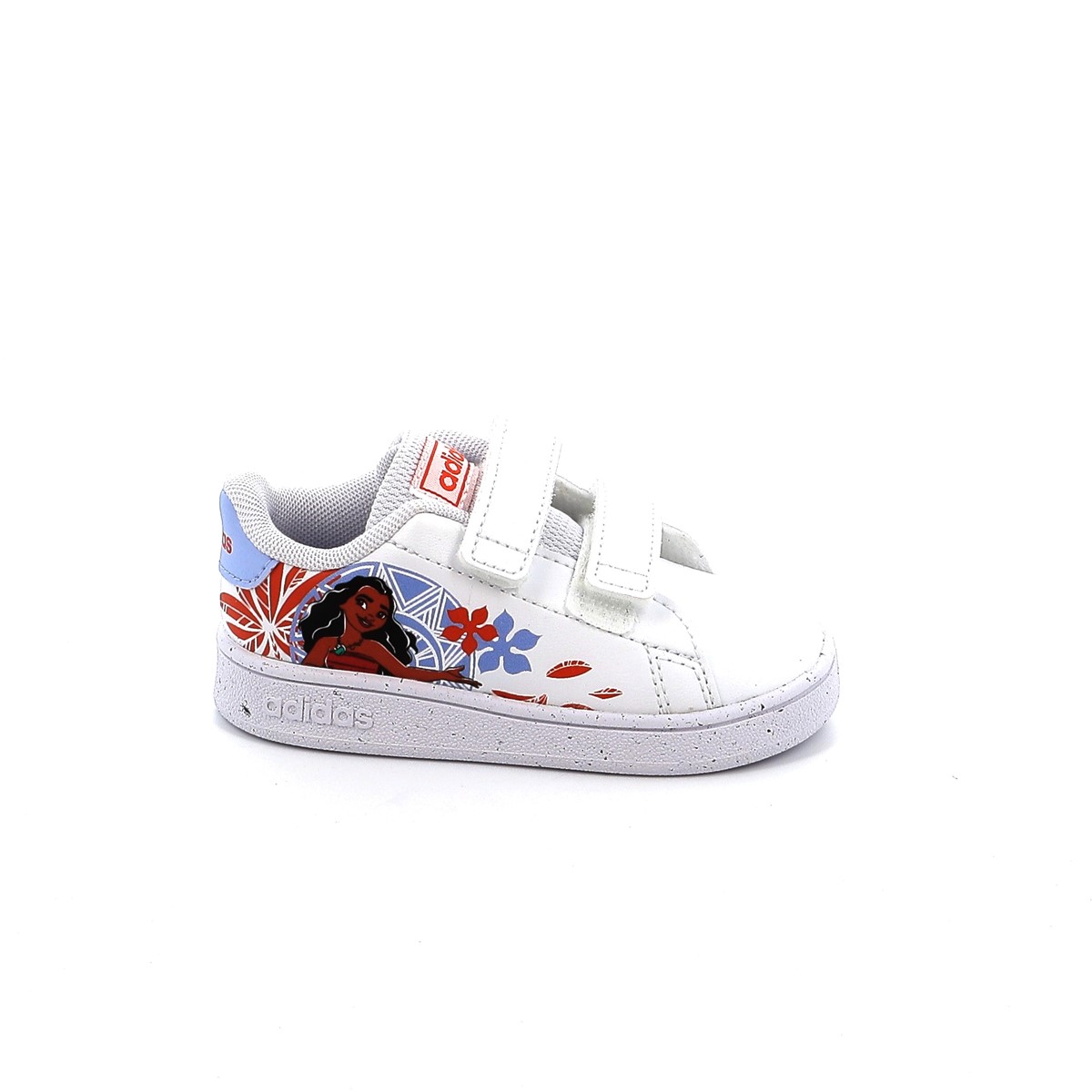 Παιδικό Αθλητικό Παπούτσι για Κορίτσι Adidas X Disney Advantage Moana Hook-and-loop Shoes Χρώματος Λευκό GZ9467 - ADIDAS - 