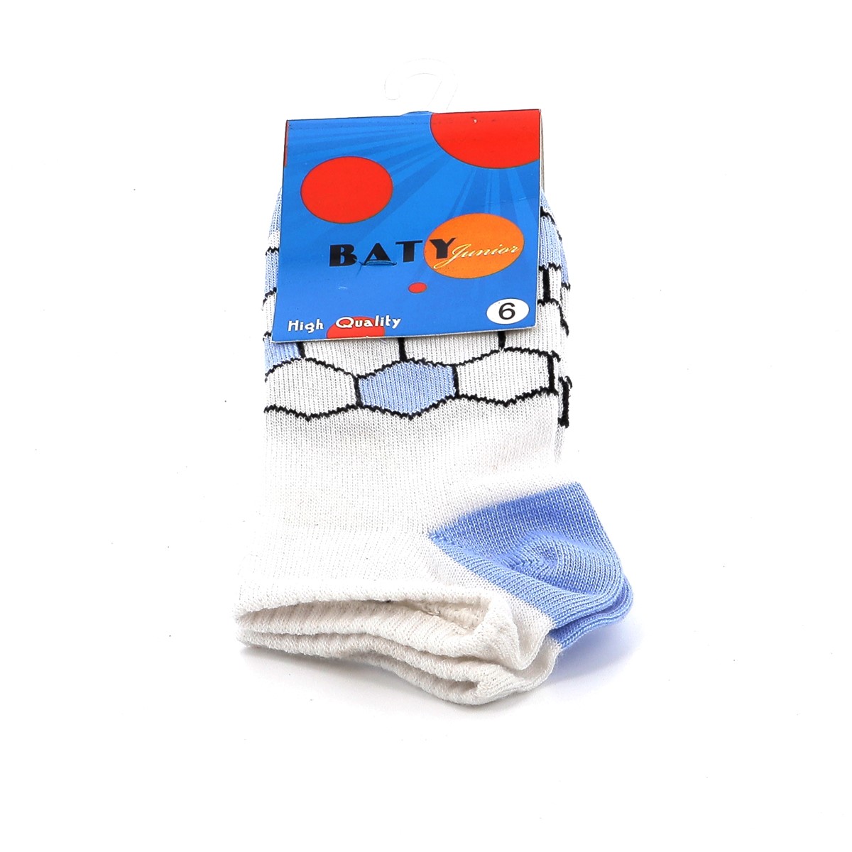SMART Παιδικό Καλτσάκι για Αγόρι Baty Χρώματος Γαλάζιο 0033-GALAZIO