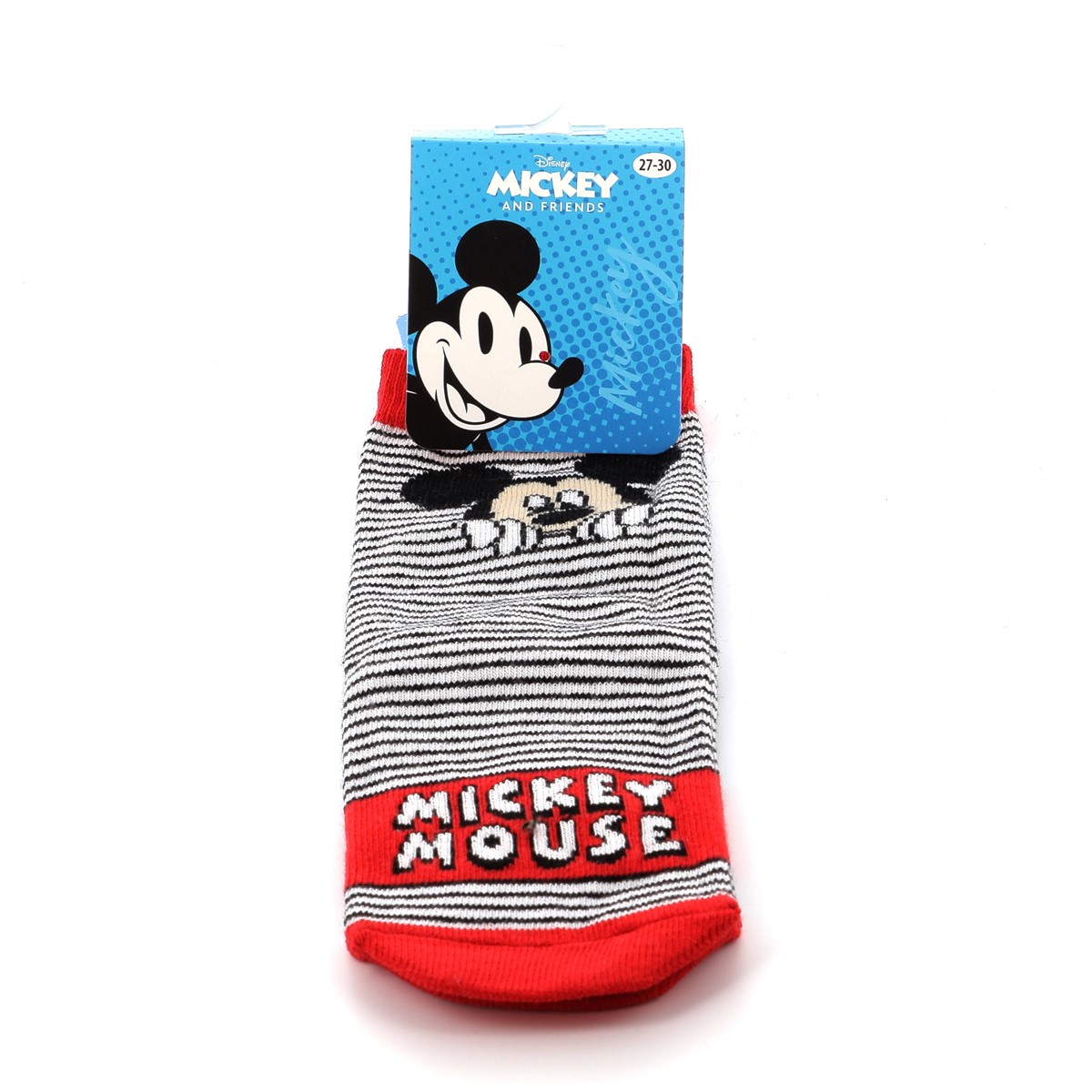 DISNEY Παιδικές Κάλτσες για Αγόρι Disney Mickey Πολύχρωμες MC17065-FACE