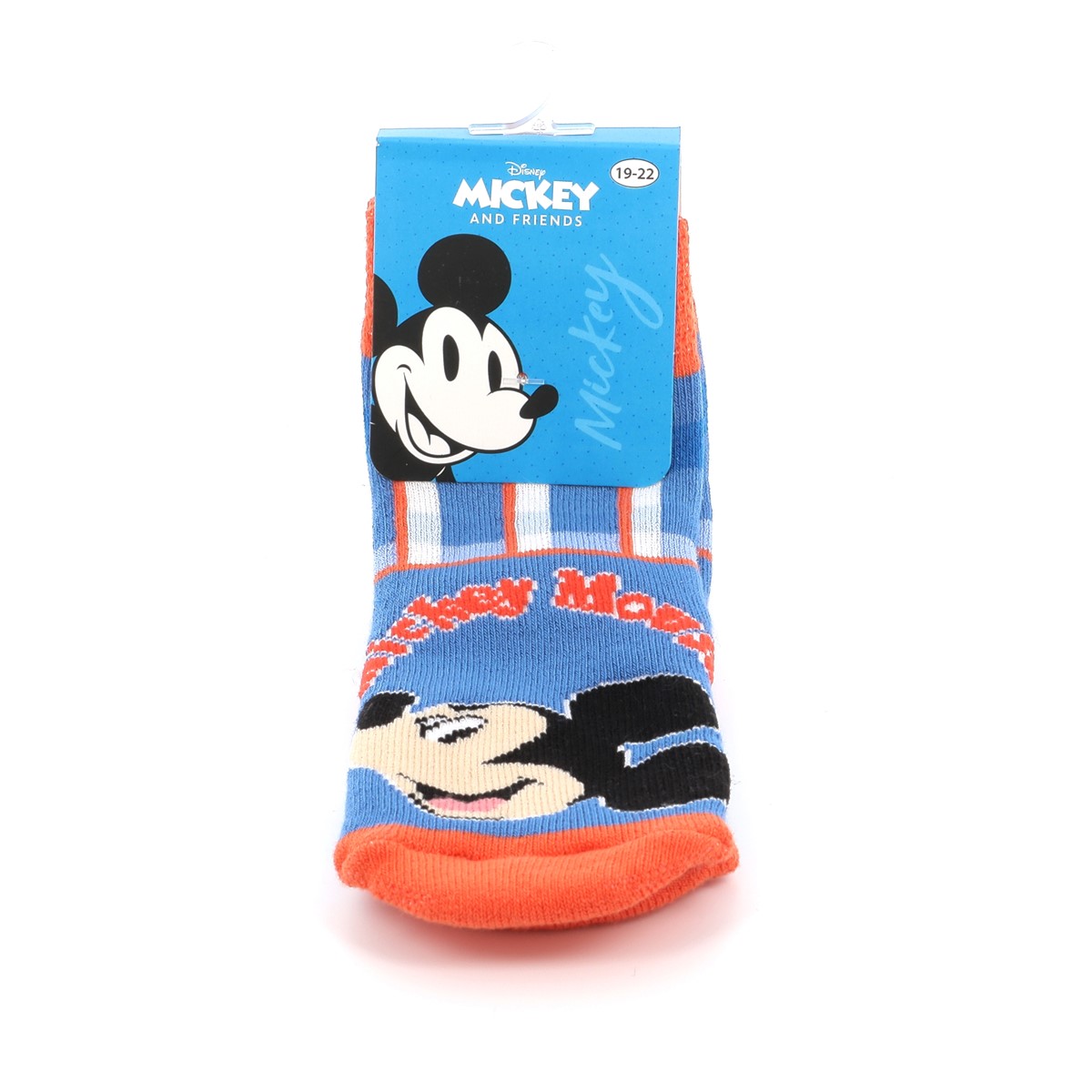 DISNEY Παιδικές Κάλτσες για Αγόρι Disney Mickey Χρώματος Πορτοκαλί MC21555-ORANGE