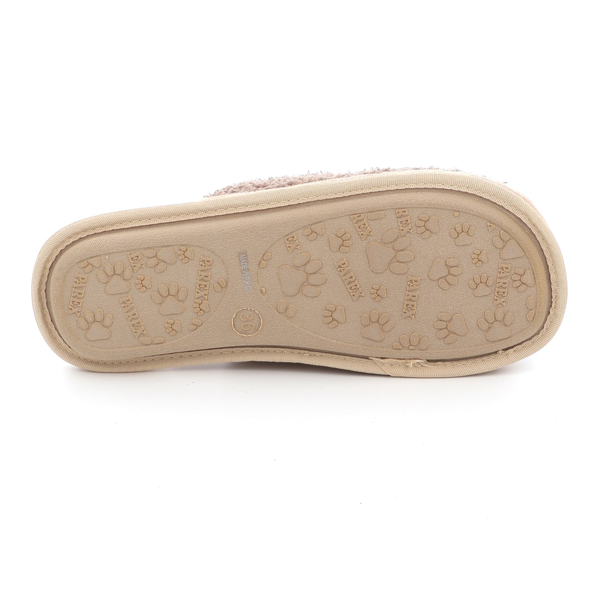Women's House Slippers PAREX Beige