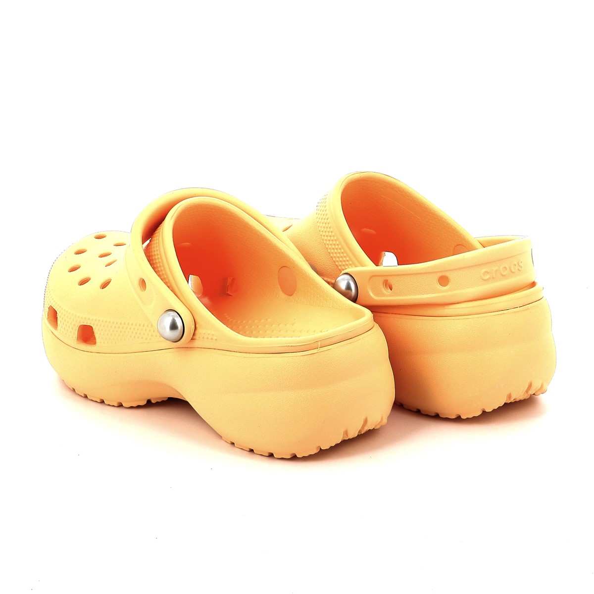 Γυναικεία Ανατομικά Σαμπό Crocs Classic Platform 211231-78Z Πορτοκαλί