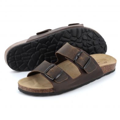 Men's Flip Flops NATUR A.B. Brown