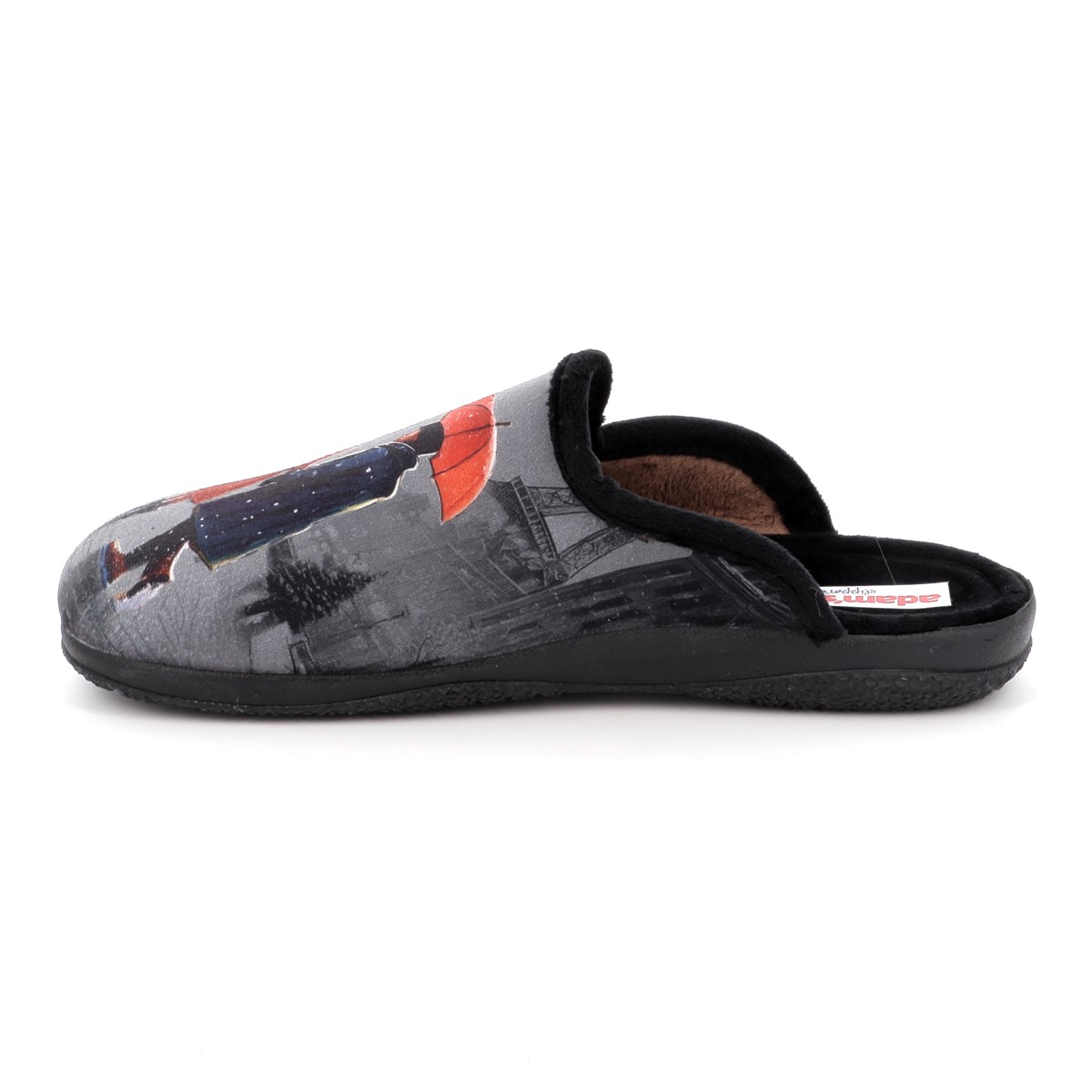Women's House Slippers ADAM'S Black