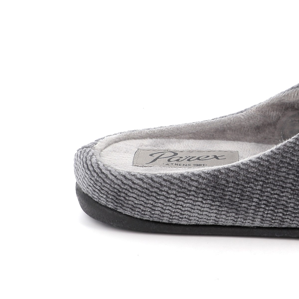 PAREX Ανδρικές Παντόφλες Σπιτιού 10132058.GR Γκρί