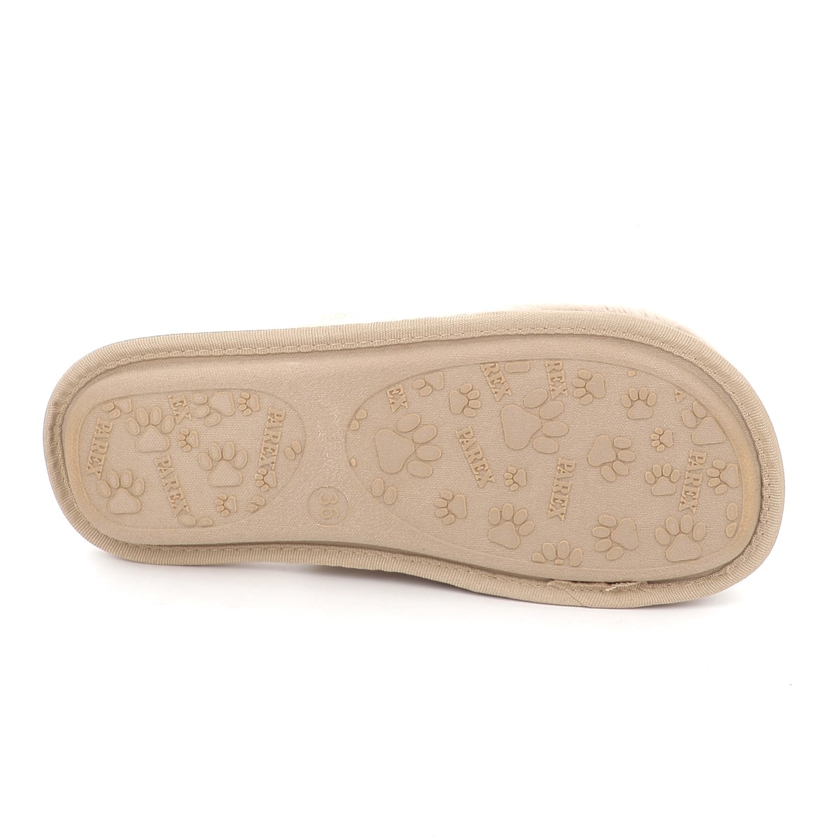 Parex Γυναικείες Παντόφλες Σπιτιού 10132028.E Μπέζ
