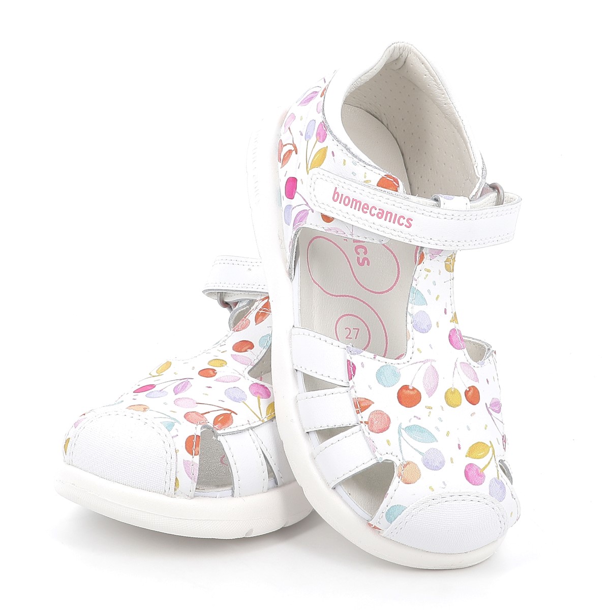 Girls' Sandals BIOMECANICS White