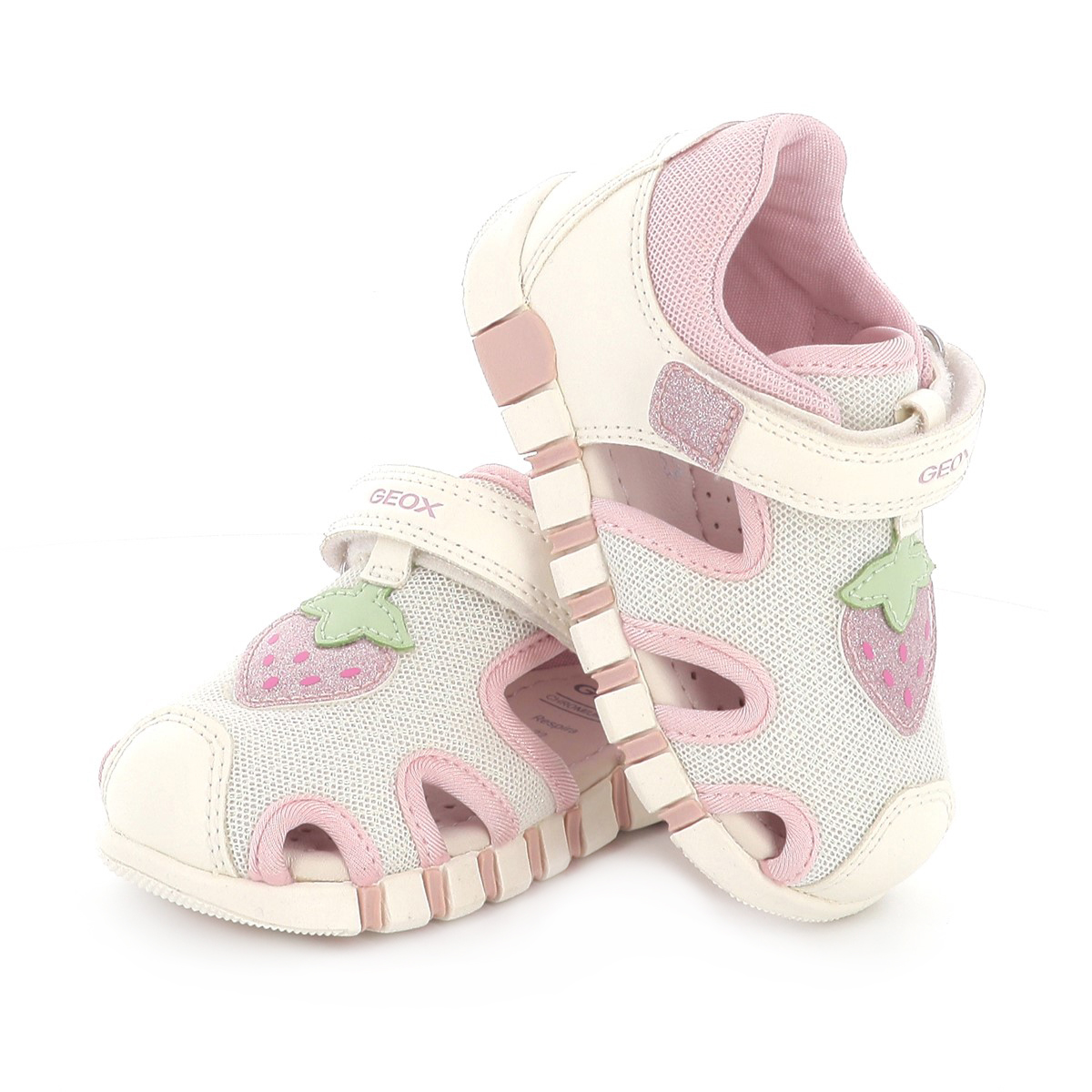 Παιδικό Κλειστό Πέδιλο για Κορίτσι Geox Ανατομικό Χρώματος Λευκό B6517B 054GN C0406 φωτογραφία