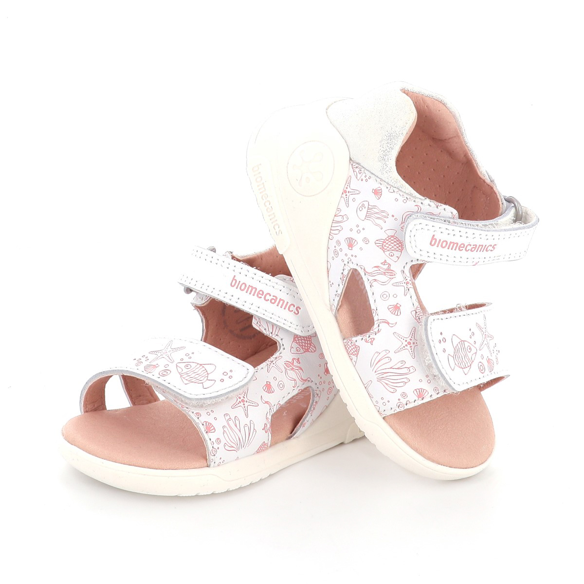 Girls' Sandals BIOMECANICS White