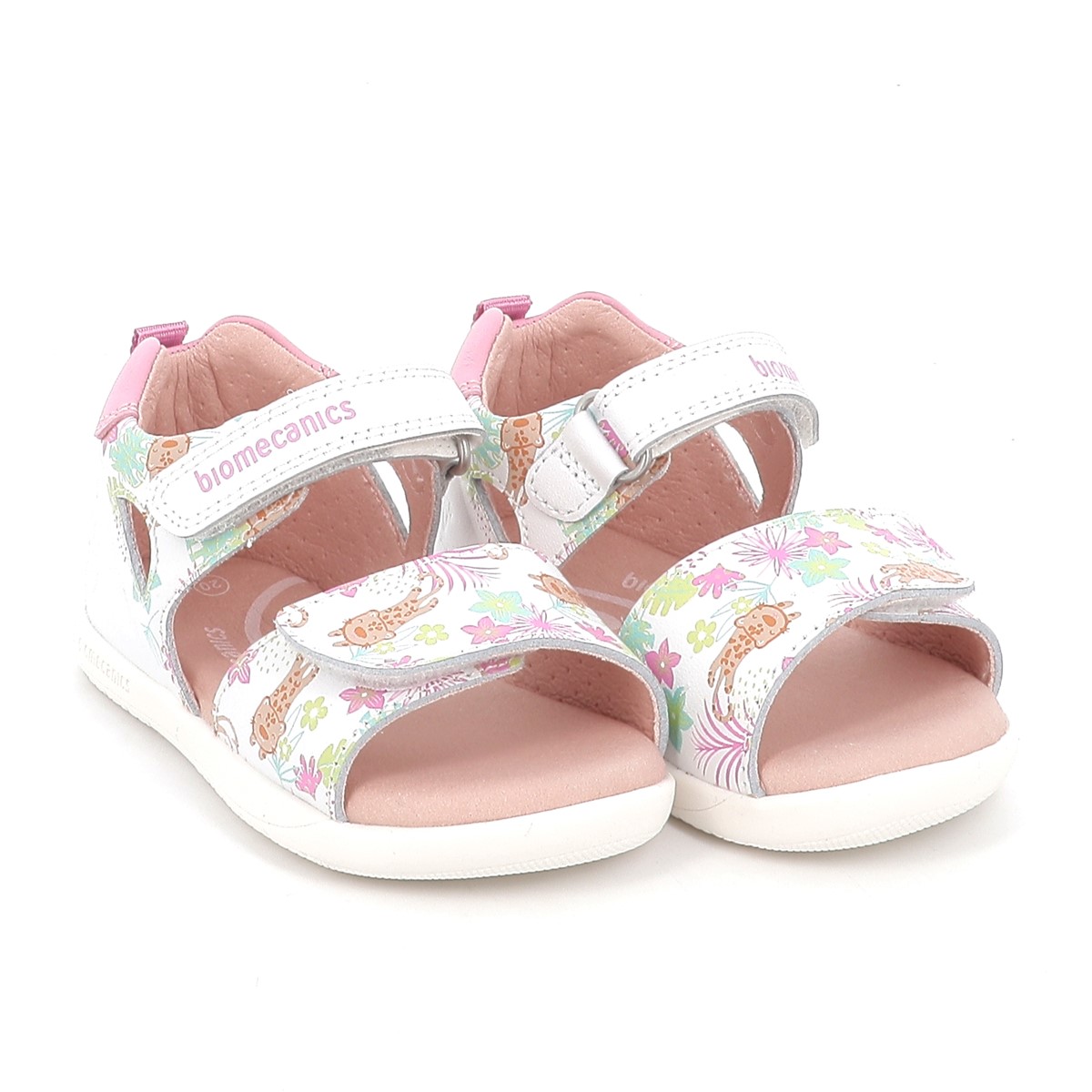 Girls' Sandals BIOMECANICS White