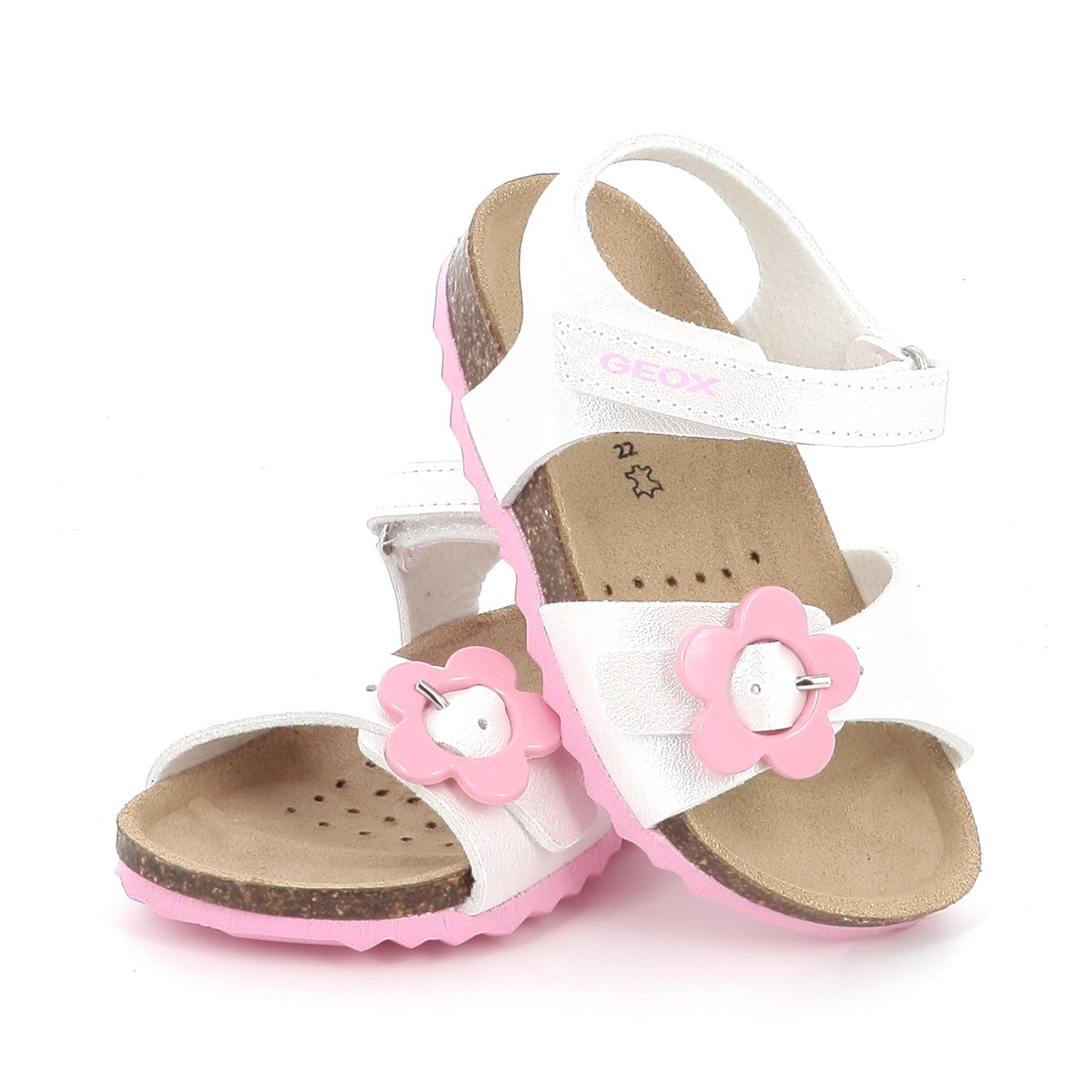 Girls' Sandals GEOX White