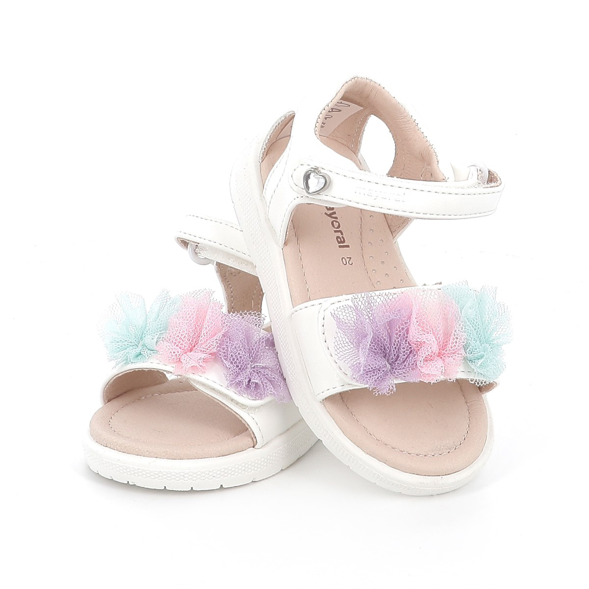 Girls' Sandals MAYORAL White