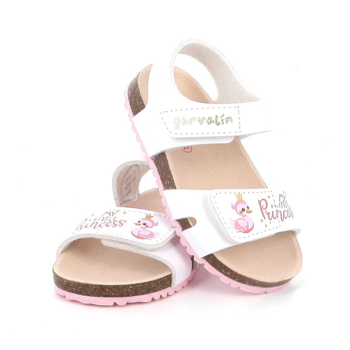 Girls' Sandals GARVALIN White
