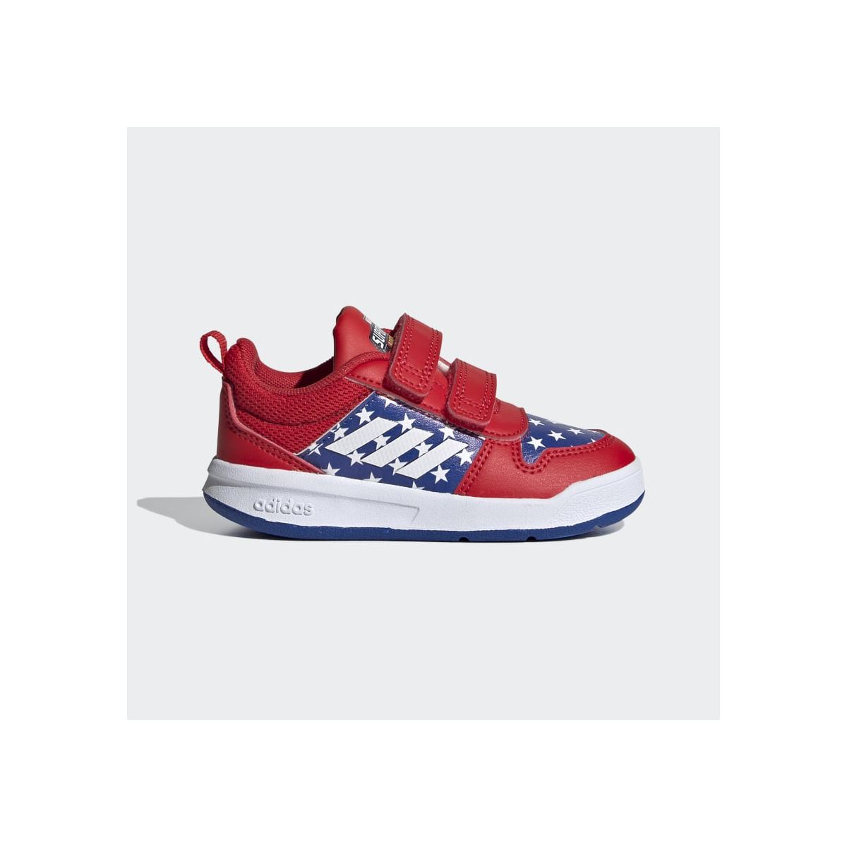 Παιδικό Αθλητικό για Αγόρι Adidas Tensaur Shoes Δερμάτινο Χρώματος Κόκκινο FY9193
