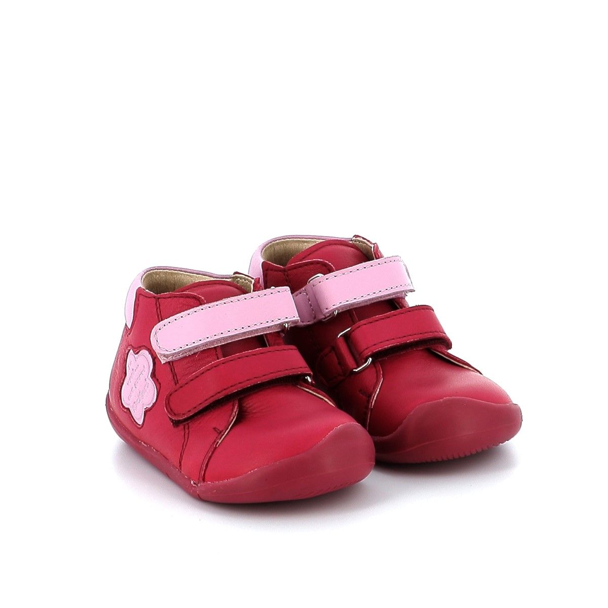 Παιδικό Μποτάκι για Κορίτσι Ανατομικό Kickers Wakalla Δερμάτινο Χρώματος Ροζ 878480-10-131