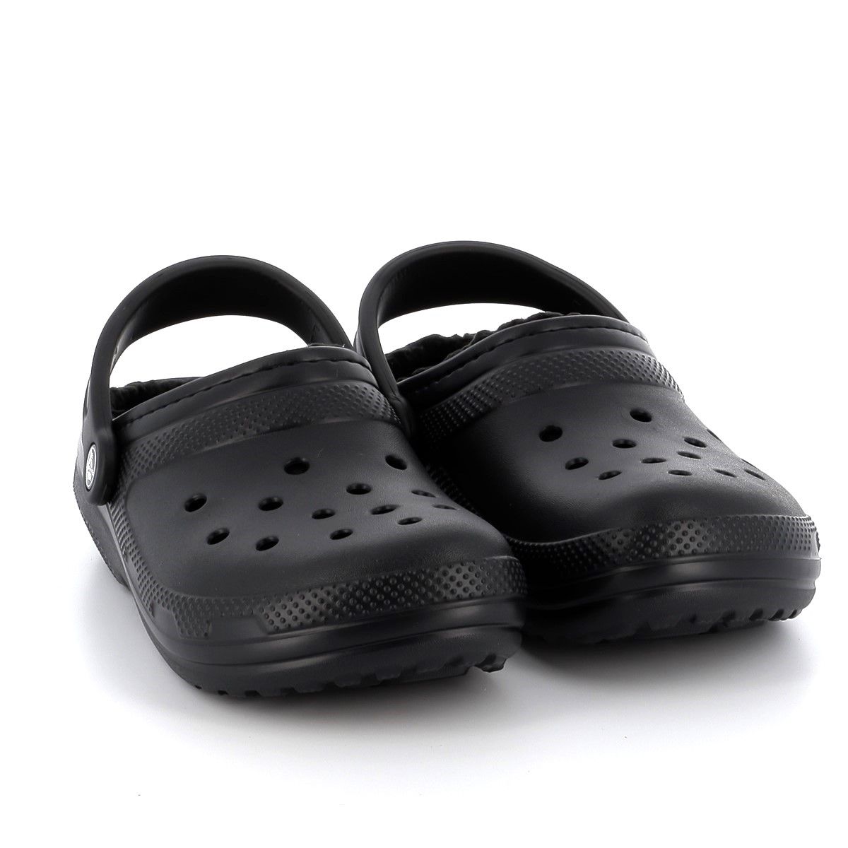 Σαμπό Ανατομικό Crocs Classic Lined Clog Χρώματος Μαύρο 203591-060