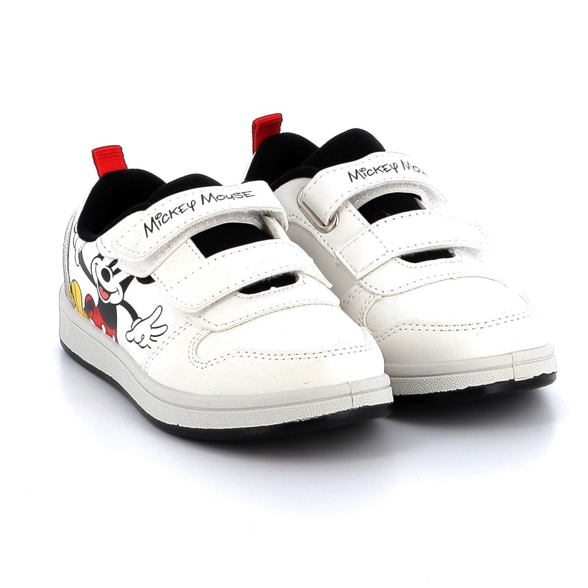 Παιδικό Χαμηλό Casual για Αγόρι Mickey Mouse Χρώματος Λευκό Mk002350