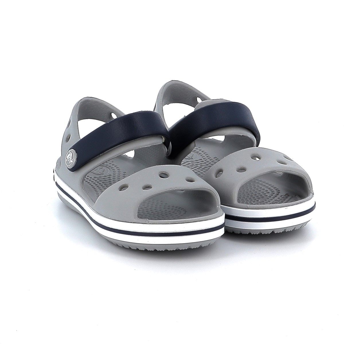 Παιδικό Πέδιλο για Αγόρι Crocs Crocband Sandal Kids Χρώματος Γκρι 12856-01U