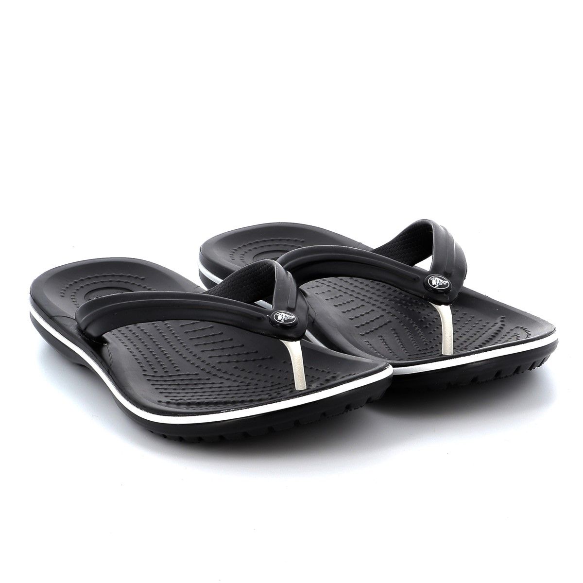 Σαγιονάρα Ανατομική Crocs Crocband Flip Χρώματος Μαύρο 11033-001