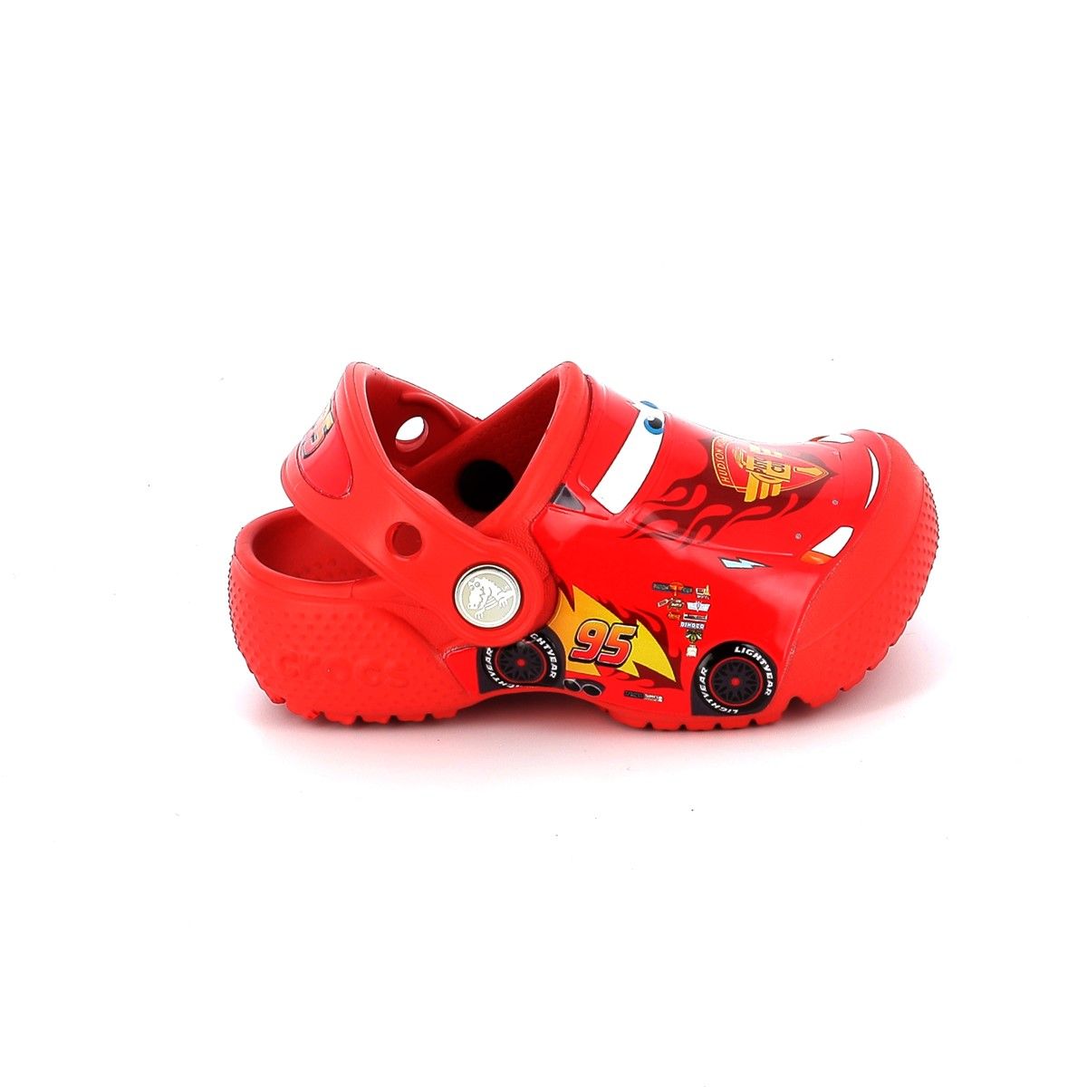 Παιδικό Σαμπό για Αγόρι Crocs Crocs Funlab Cars Χρώματος Κόκκινο 204116-8C1