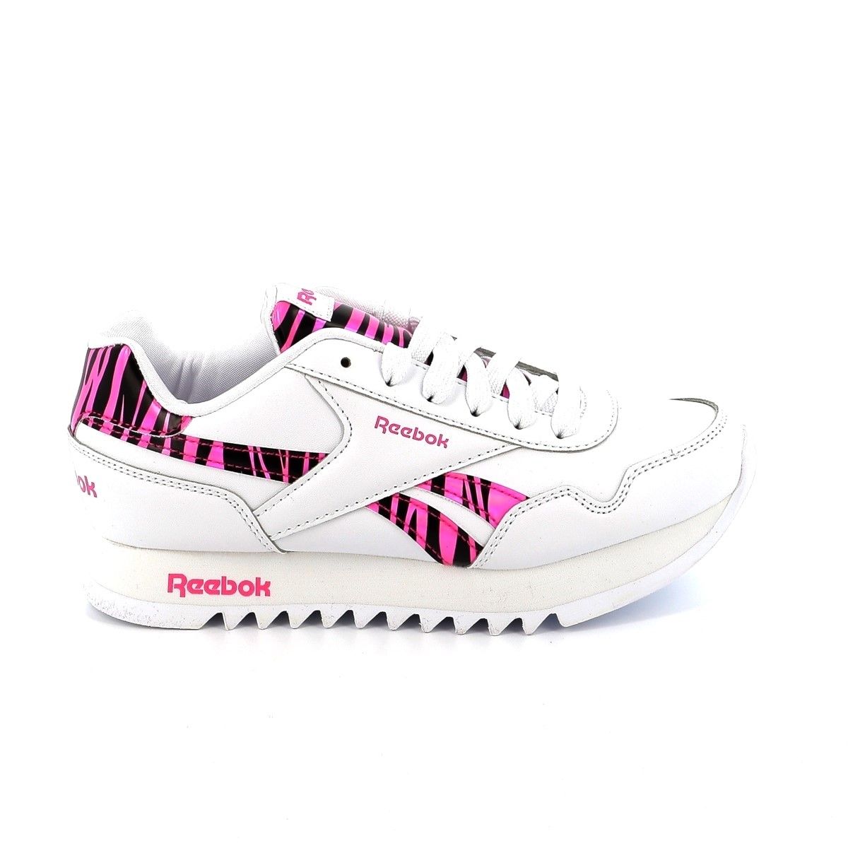 Παιδικό Αθλητικό Παπούτσι για Κορίτσι Reebok Royal Cl Jog 3 Plat Χρώματος Λευκό Animal H06232