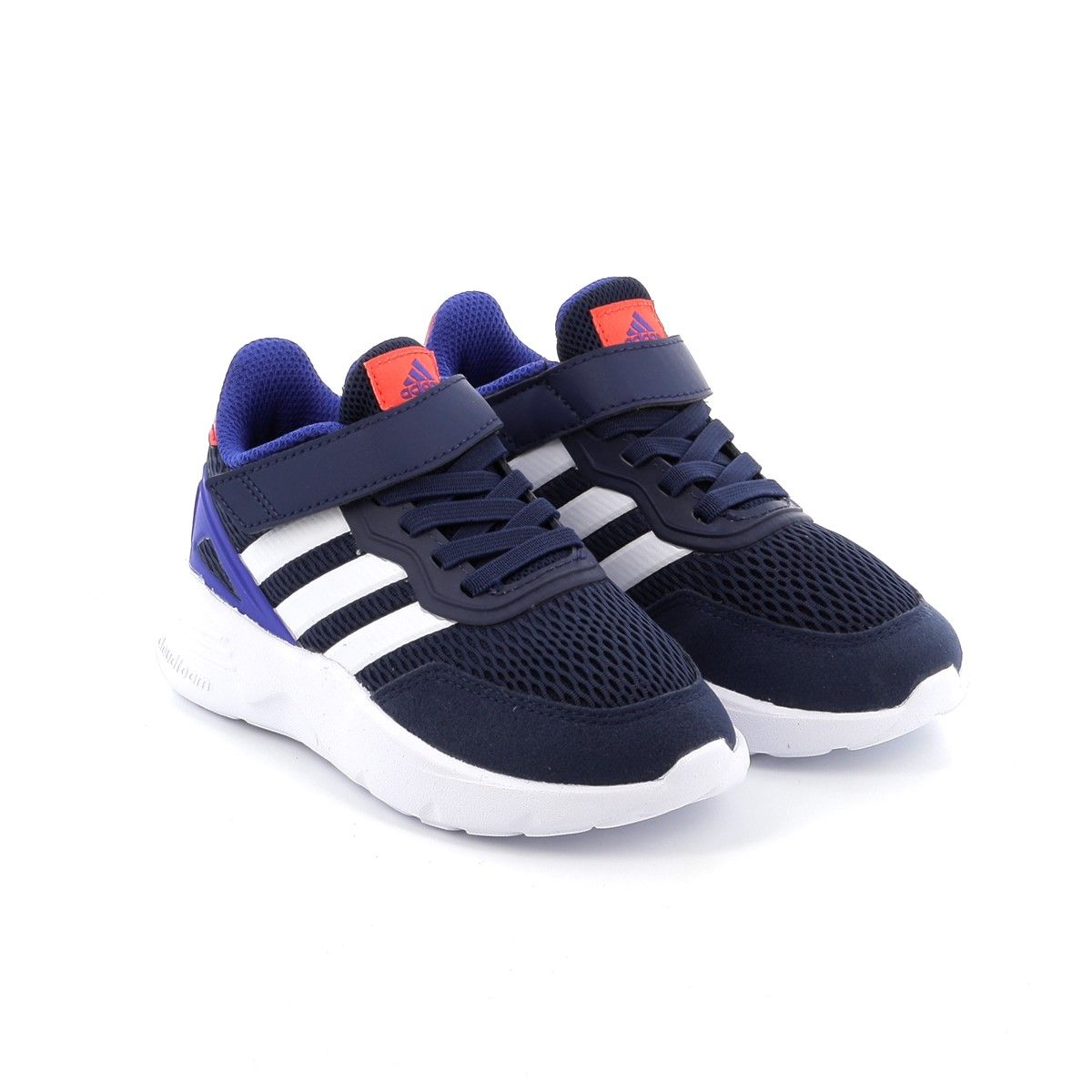Παιδικό Αθλητικό Παπούτσι για Αγόρι Adidas Nebzed Lifestyle Running Elastic Lace Top Strap Shoes Χρώματος Μπλε HQ6145