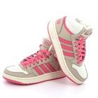 Παιδικό Αθλητικό Παπούτσι για Κορίτσι Adidas Grand Court Lifestyle Hook And Loop Shoes Χρώματος Λευκό GY4768