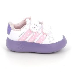 Παιδικό Αθλητικό Παπούτσι για Κορίτσι Adidas x Disney Minnie Mouse Grand Court  Χρώματος Λευκό KI9443