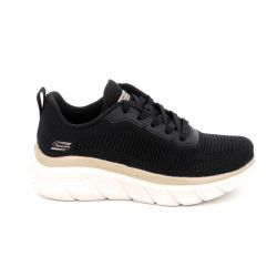 Γυναικείο Αθλητικό Παπούτσι Skechers Bobs B Flex Hi Χρώματος Μαύρο 117385-BKGD