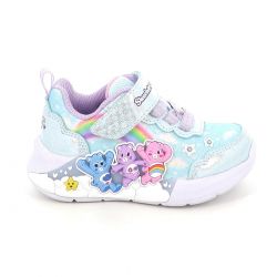 Παιδικό Αθλητικό Παπούτσι για Κορίτσι Skechers Care Bears με Φωτάκια  Χρώματος Γαλάζιο 302392NC-BLMT
