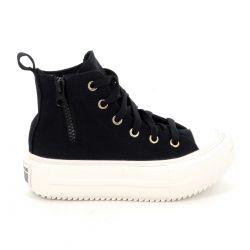 Παιδικό Μποτάκι για Κορίτσι Converse All Star Ctas Move Hi Χρώματος Μαύρο A18048C