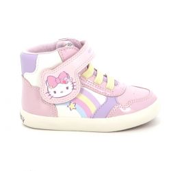 Παιδικό Μποτάκι για Κορίτσι Geox Hello Kitty Ανατομικό Χρώματος Ροζ B661MC 05402 C0406