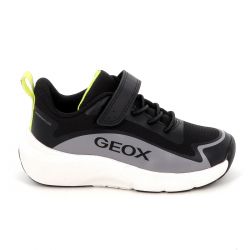 Παιδικό Αθλητικό Παπούτσι για Αγόρι Geox Ανατομικό Χρώματος Μαύρο J663KA 0FU54 C0017