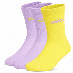 Παιδικές Κάλτσες για Κορίτσι Adidas Kids Cushioned Crew Socks Χρώματος Πολύχρωμο KX1276