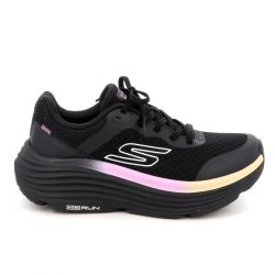 Γυναικείο Αθλητικό Παπούτσι Skechers Max Cushioning Endeavour Χρώματος Μαύρο 129470-BKPK