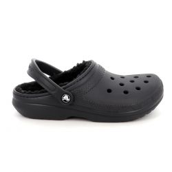 Σαμπό  Crocs Classic Lined Clog  Χρώματος Μαύρο 203591-060