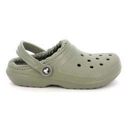 Σαμπό Crocs Classic Lined Clog Χρώματος Πράσινο 203591-3BX