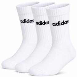 Παιδικές Κάλτσες για Αγόρι Adidas Kids Cushioned Crew Socks Χρώματος Λευκό KE7088