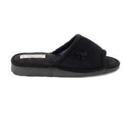 Γυναικεία Πετσετέ Παντόφλα Kolovos Χρώματος Μαύρο 03 BLACK