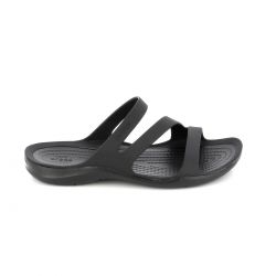 Γυναικεία Σαγιονάρα Crocs Swiftwater Sandal  Χρώματος Μαύρο 203998-060