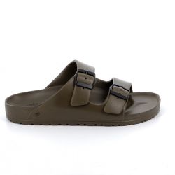 Ανδρική Σαγιονάρα Ateneo Χρώματος Χακί 04 SEA SANDALS.X