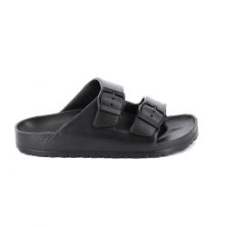 Γυναικεία Σαγιονάρα Ateneo Χρώματος Μαύρο 01 SEA SANDALS.B