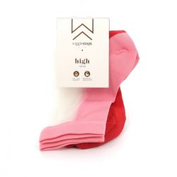 Γυναικείες Κάλτσες Wigglesteps Πολύχρωμες PINK-RED