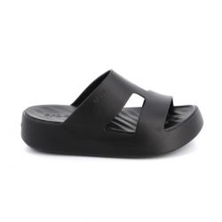Γυναικείo Mule  Crocs Getaway Platform H-strap Ανατομικό Χρώματος Μαύρο 209409-001