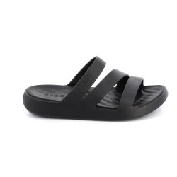 Γυναικεία Σαγιονάρα Crocs Getaway Strappy Ανατομική Χρώματος Μαύρο 209587-001