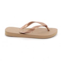 Γυναικεία Σαγιονάρα Havaianas Top Tiras Χρώματος Χρυσό 4137428-3581