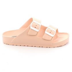 Γυναικεία Σαγιονάρα Ateneo Χρώματος Σομόν 01 SEA SANDALS.SO