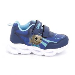 Παιδικό Αθλητικό Παπούτσι για Αγόρι Adams Bio με φωτάκια Χρώματος Μπλε SK190-SF061