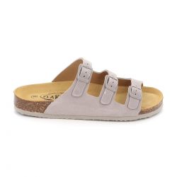 Γυναικεία Comfort Παντόφλα Plakton Χρώματος Γκρι 186456-823